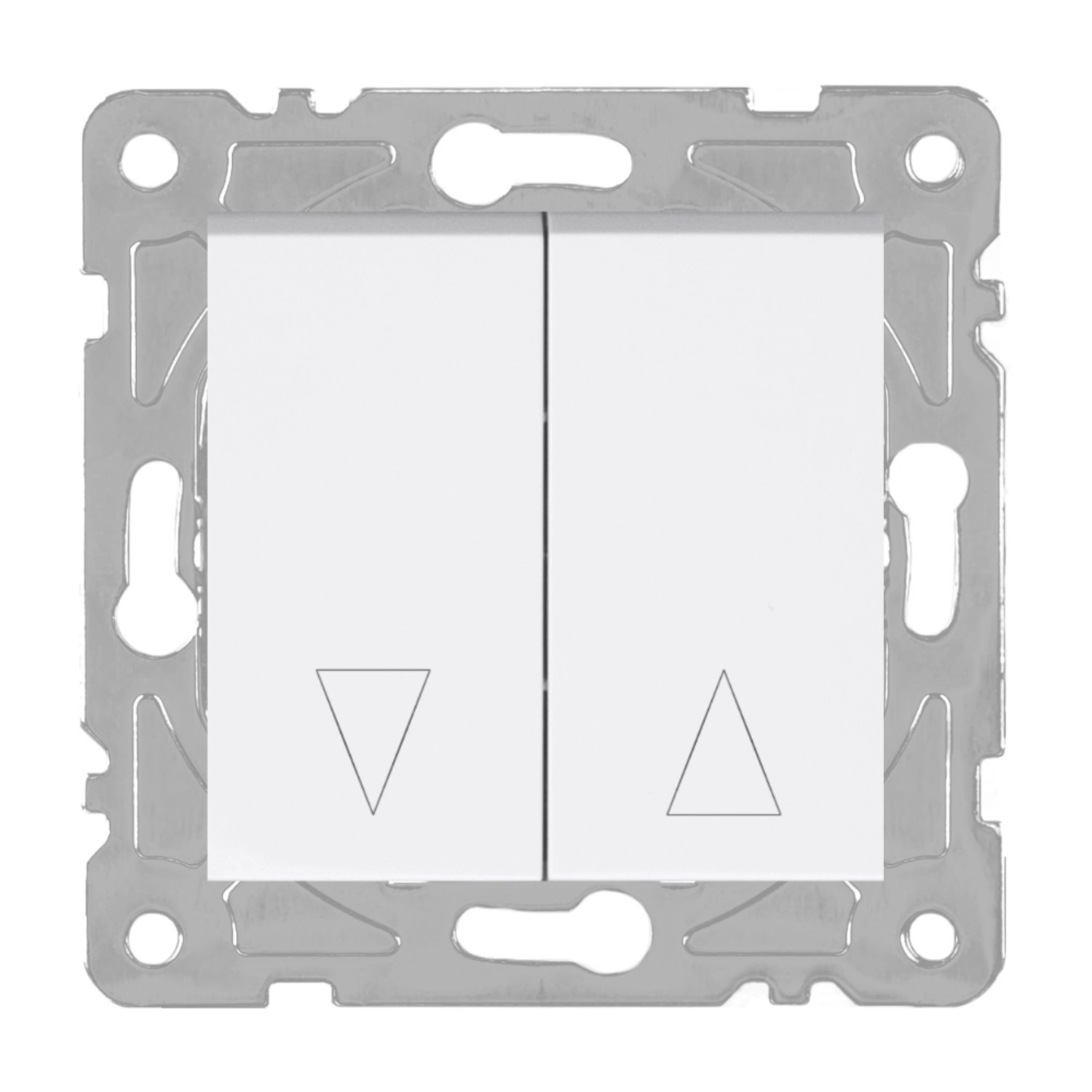 Electromalt Włącznik Quad żaluzjowy biały