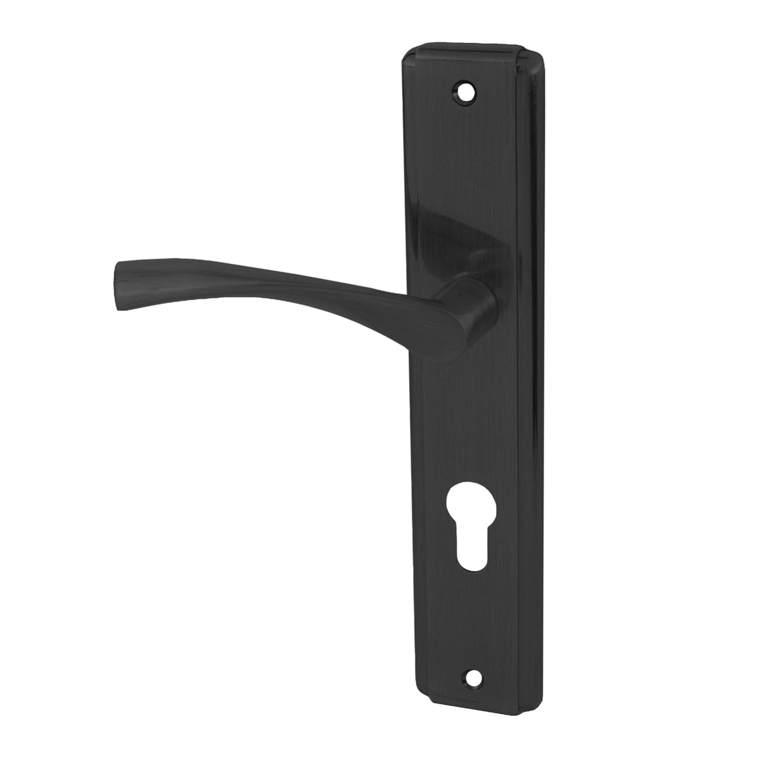 Domino Klamka Romana wkładka czarna lewa