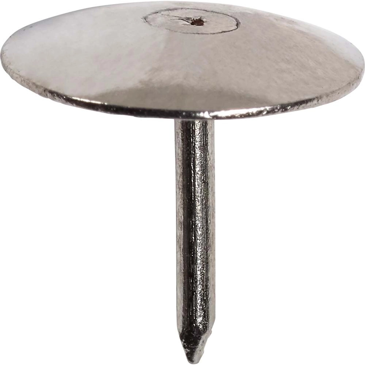 Pinezki okrągłe nikiel 50szt 50szt