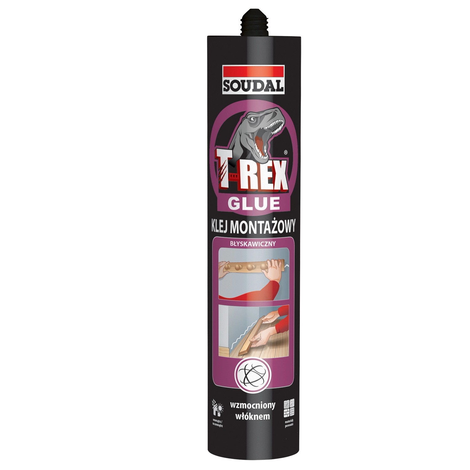 Soudal Klej montażowy T-REX błyskawiczny 310 ml