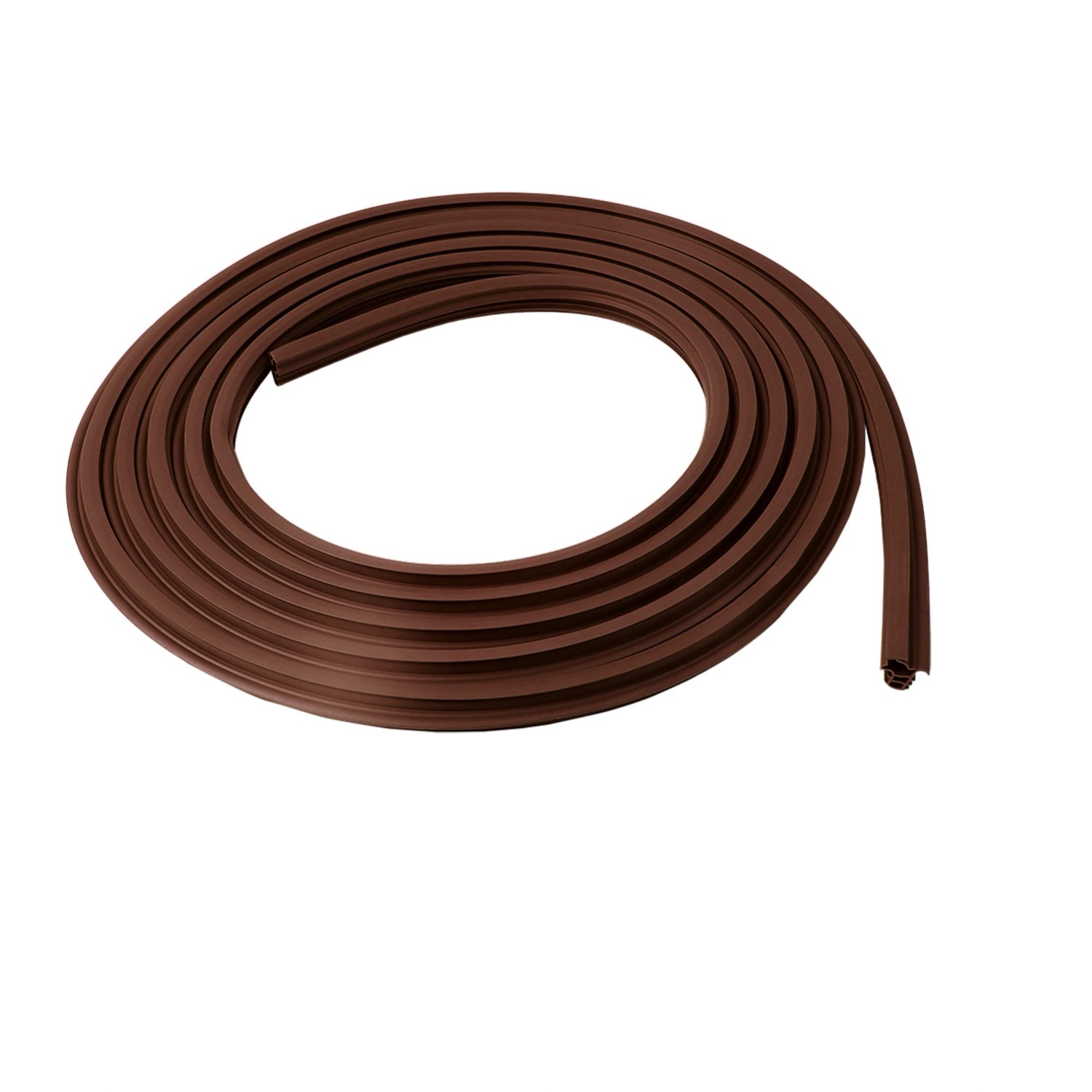 Uszczelka zew. do ościeżnicy stalowej 5,2mb Orzech