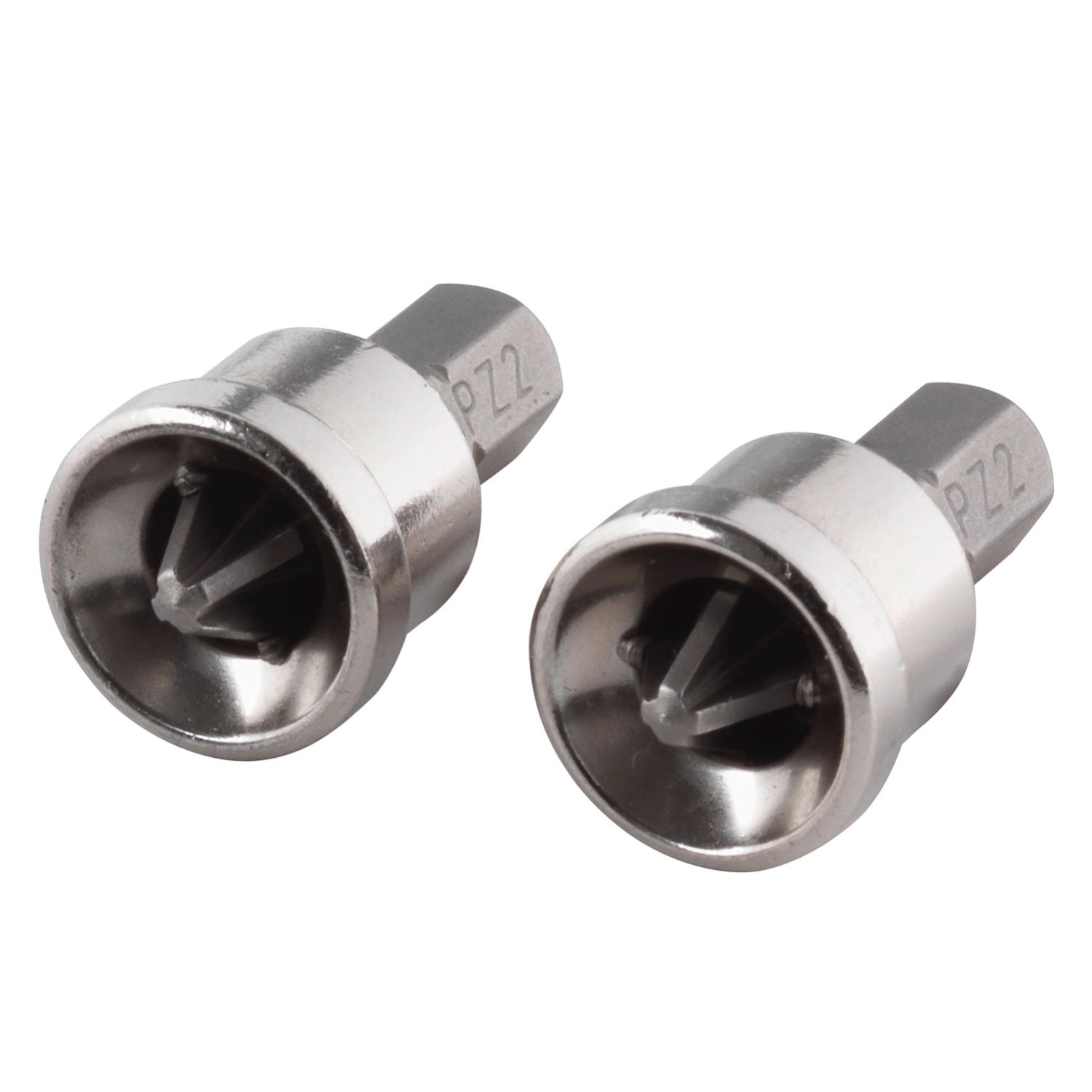 Wolfcraft Końcówki PZ z ogranicznikiem głębokości - 2 szt.