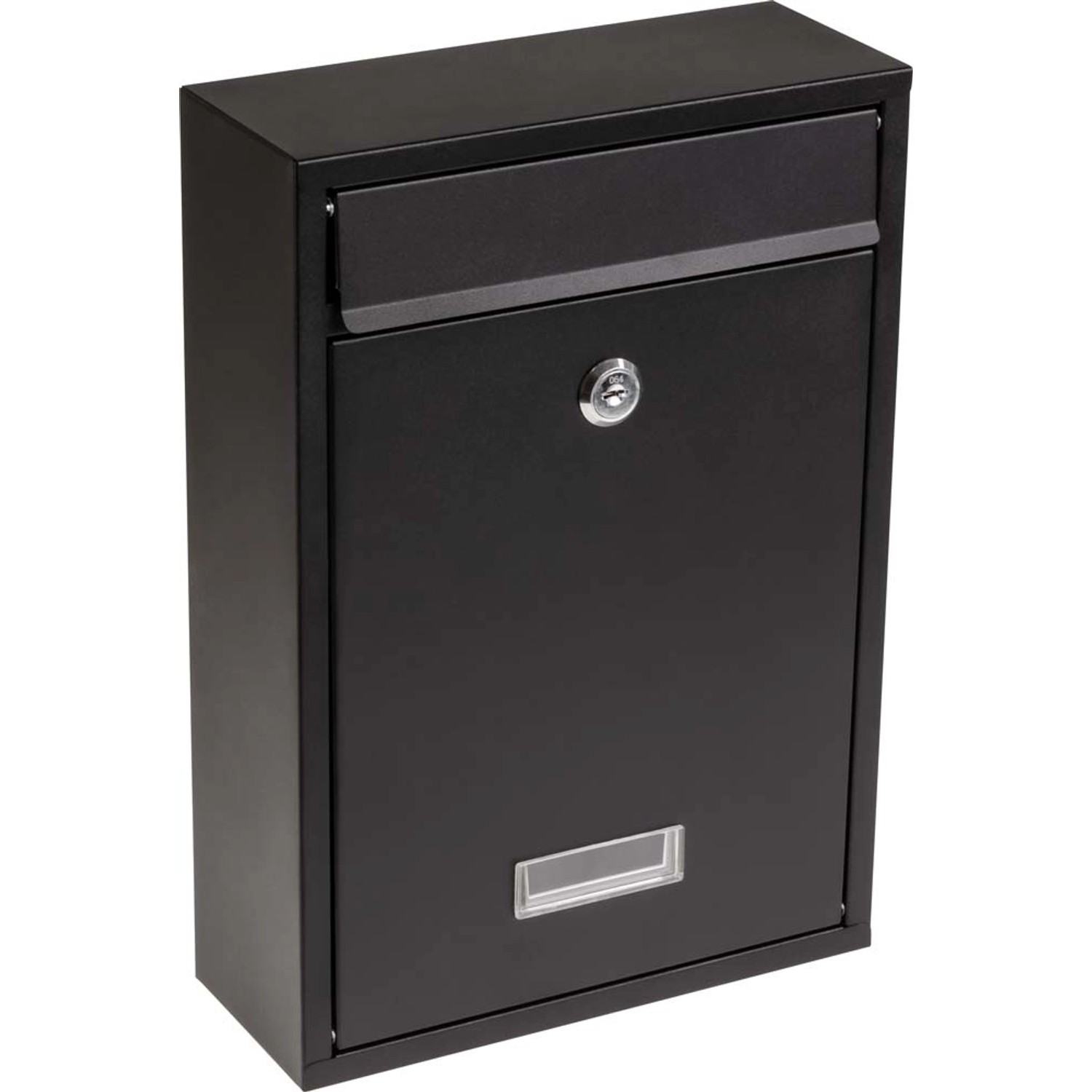 Skrzynka na listy STILO czarny mat 21,7 x 31,6 cm