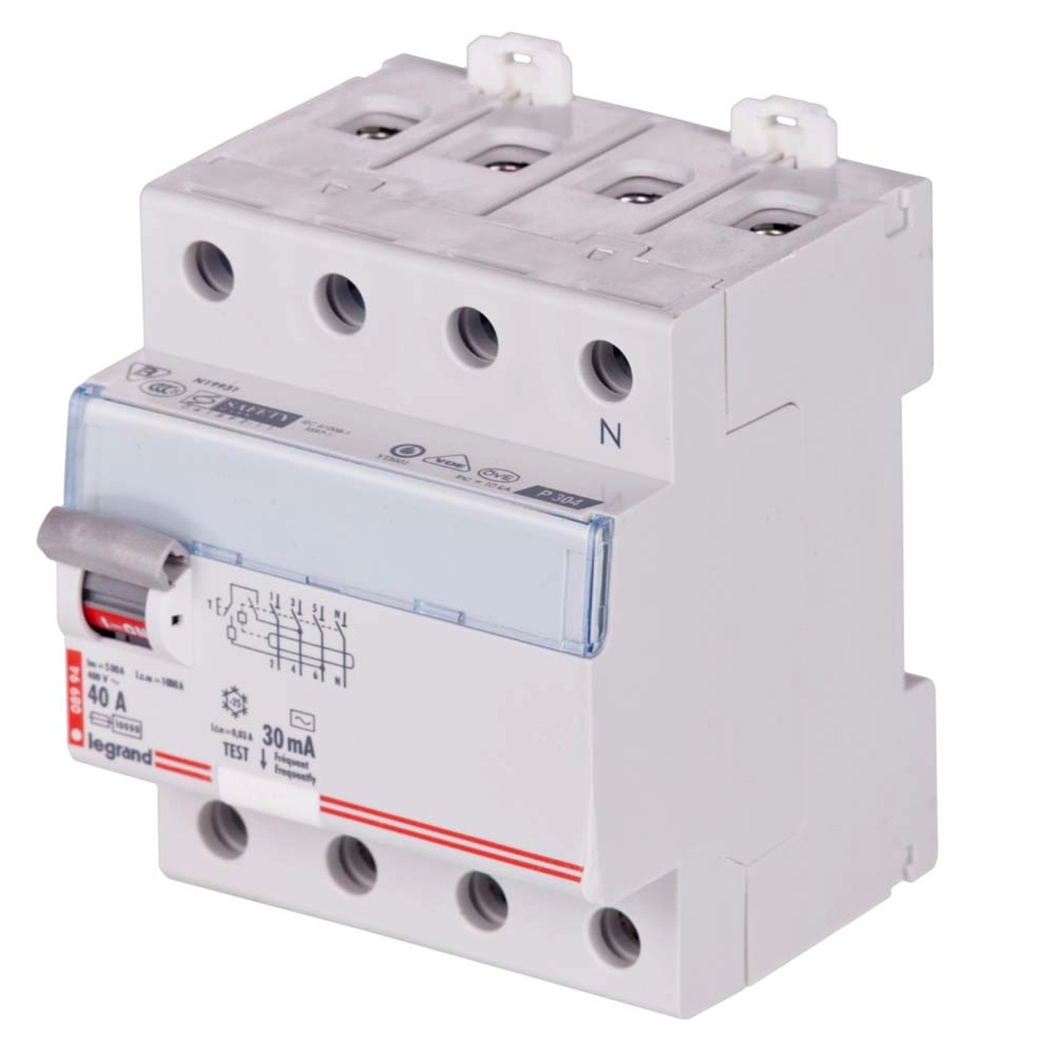Legrand Wyłącznik różnicowy P-304 40A