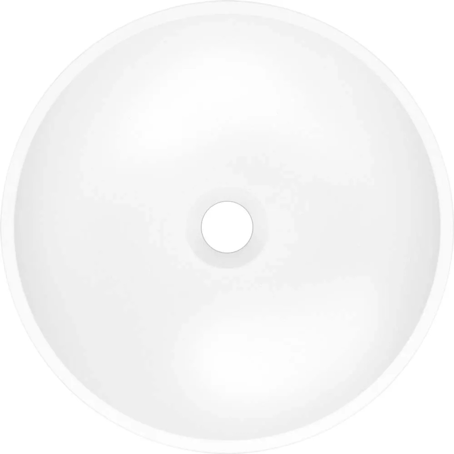 Axis Umywalka MAUN 40 nablatowa granitowa biała