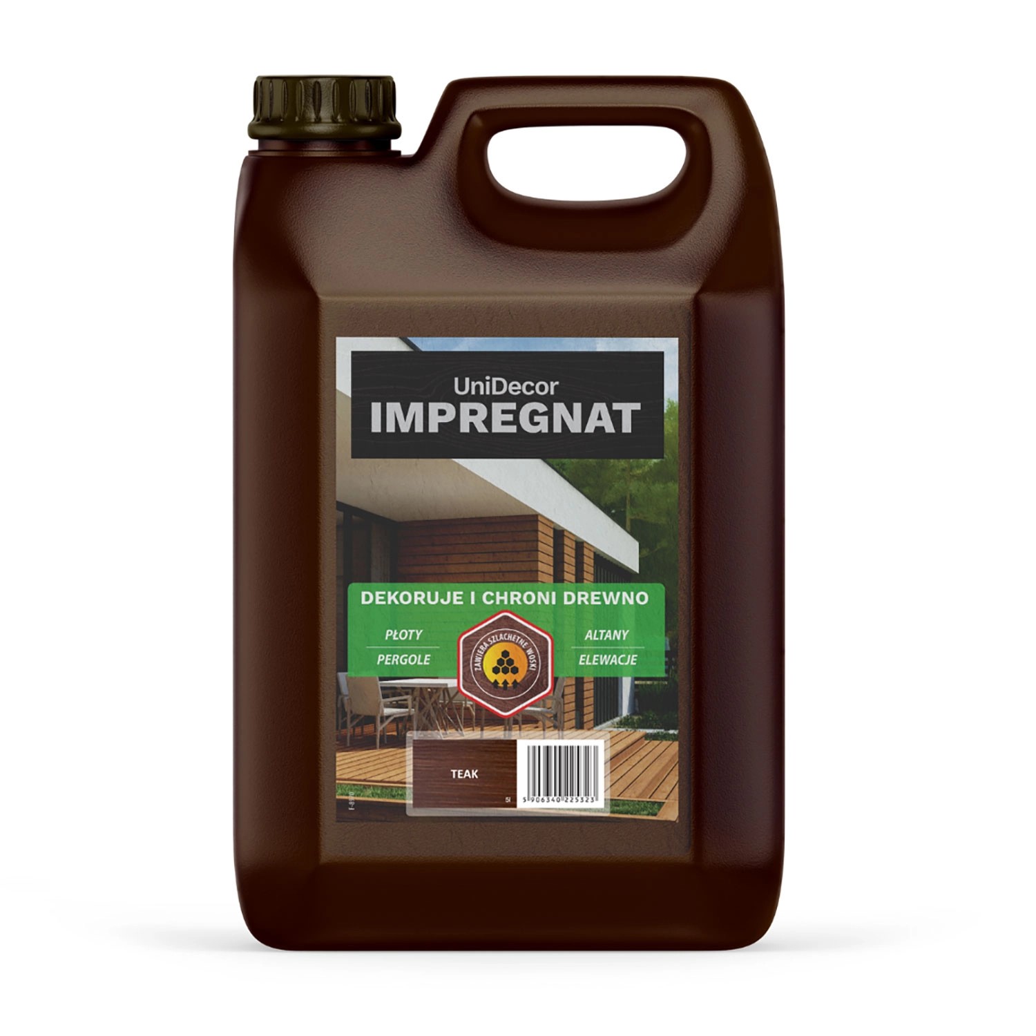 Primacol Impregnat do drewna Unidecor teak 5 l