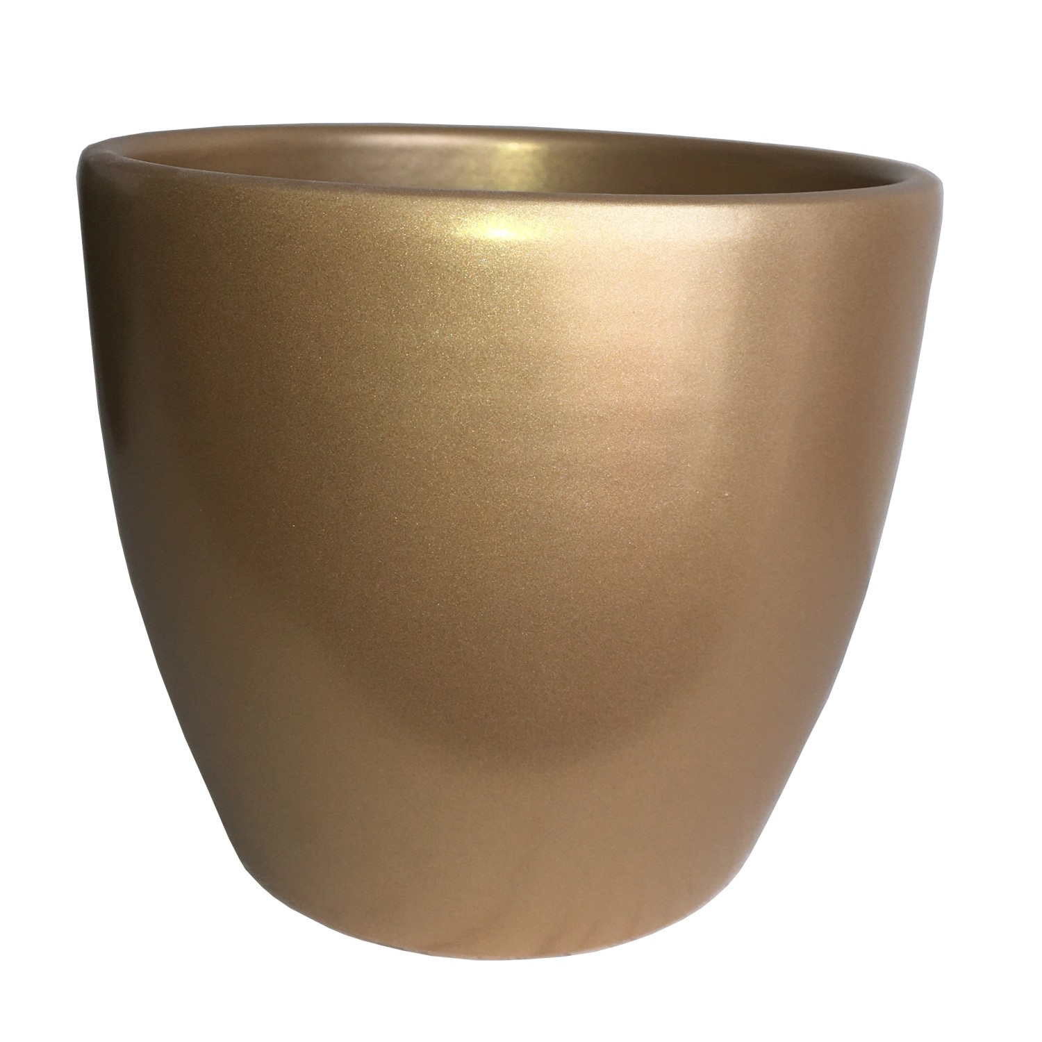 Osłonka ceramiczna Irys złota - śr. 17 cm