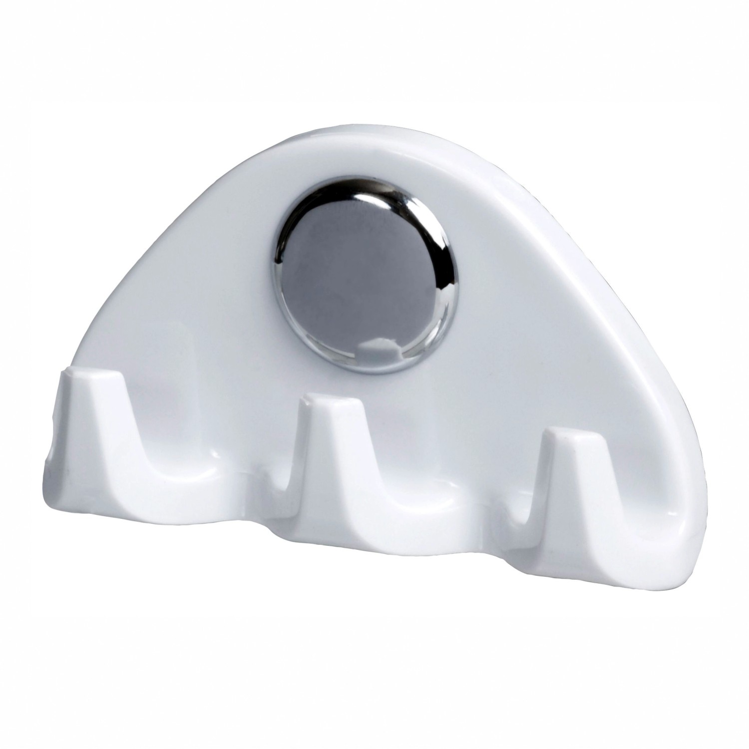 Bisk Wieszak 3-hakowy Sandra biały