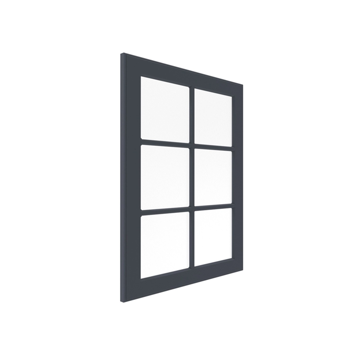 Front Modena witryna 50 x 71 cm indigo mat