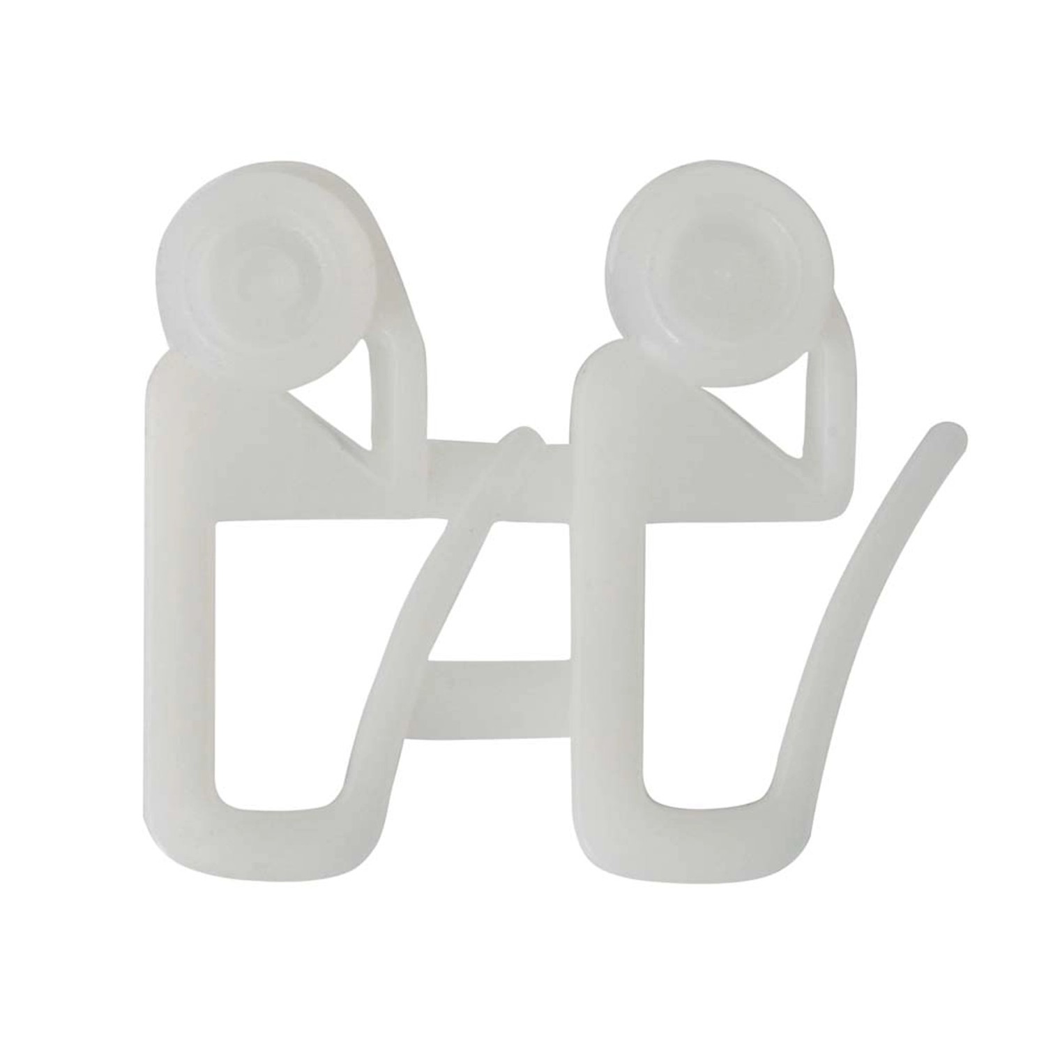 Gardinia Rolka podwójna do szyn biała