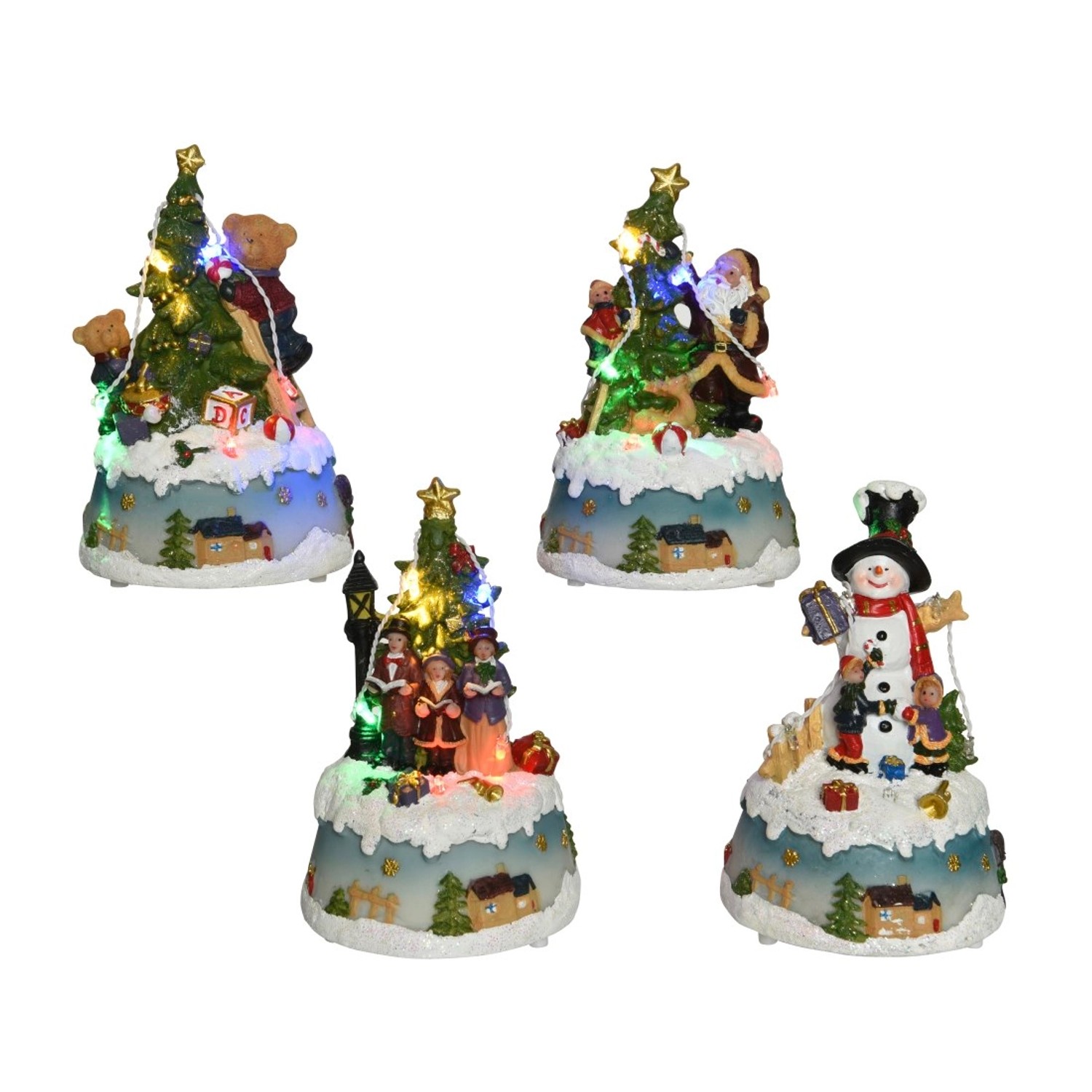 Dekoracja LED świąteczna 10 x 9 x 15 cm mix wzorów