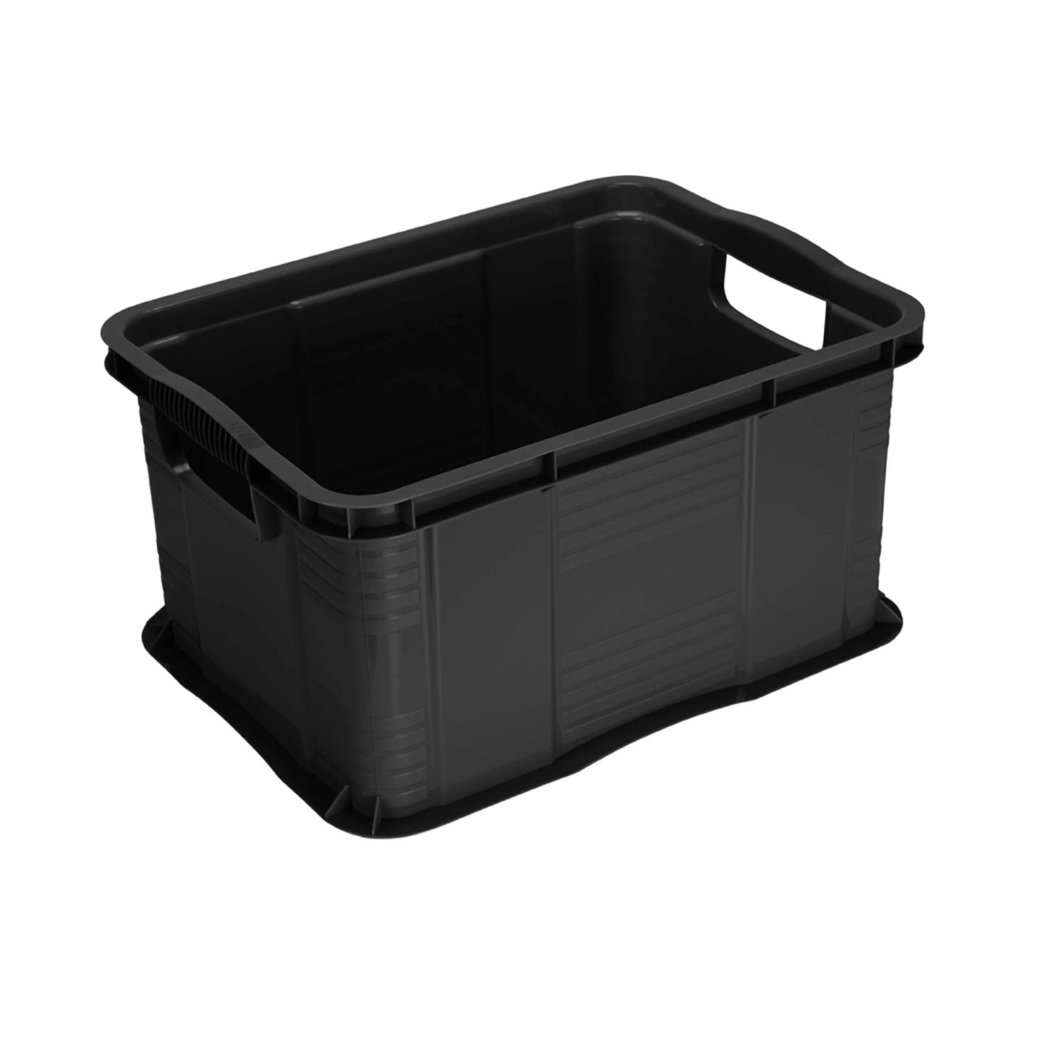 Rotho Pojemnik euro-box AGILO 17,5l 21,5 x 29 x 39 cm czarny