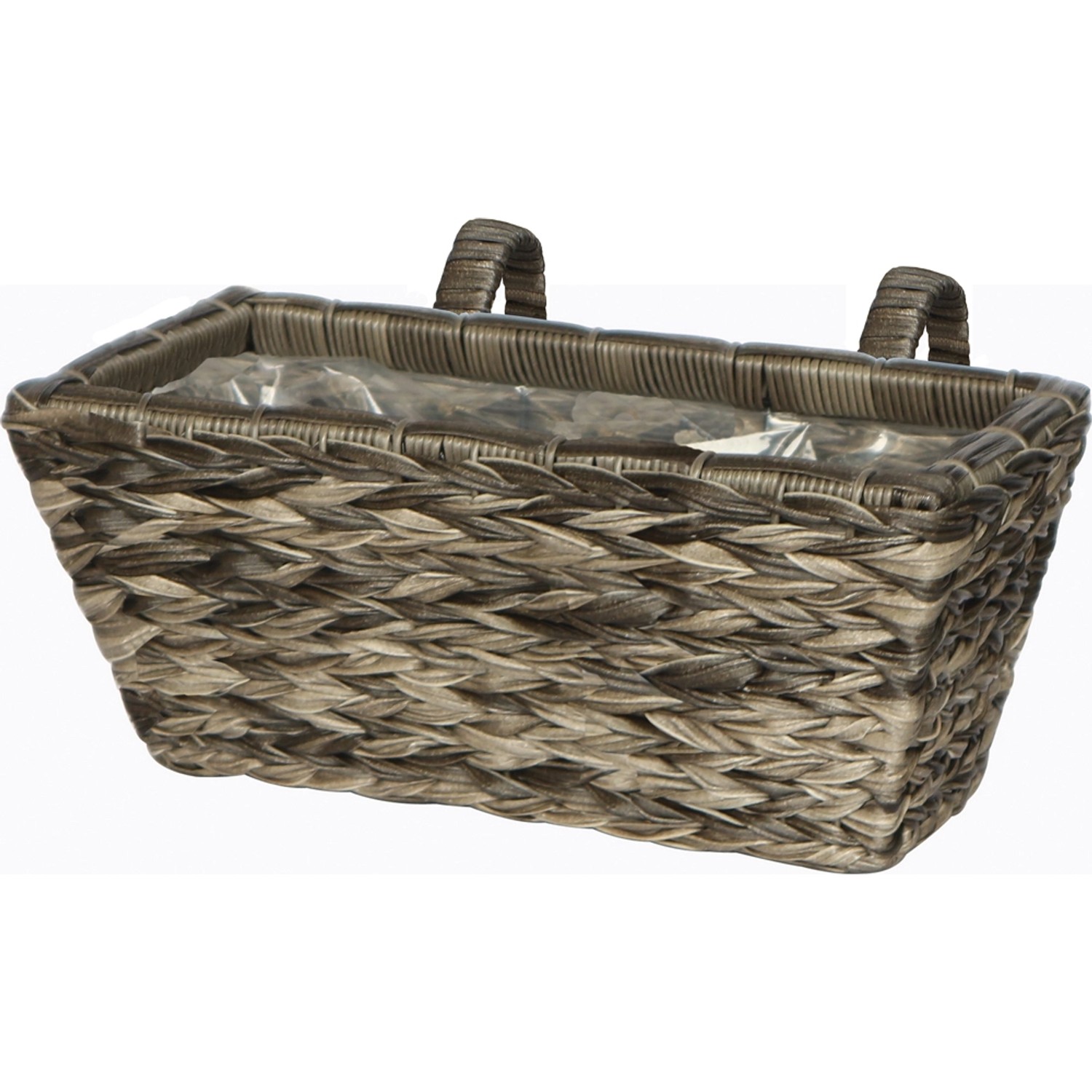 Skrzynka balkonowa Bahama szara - 40 x 28 x 22 cm