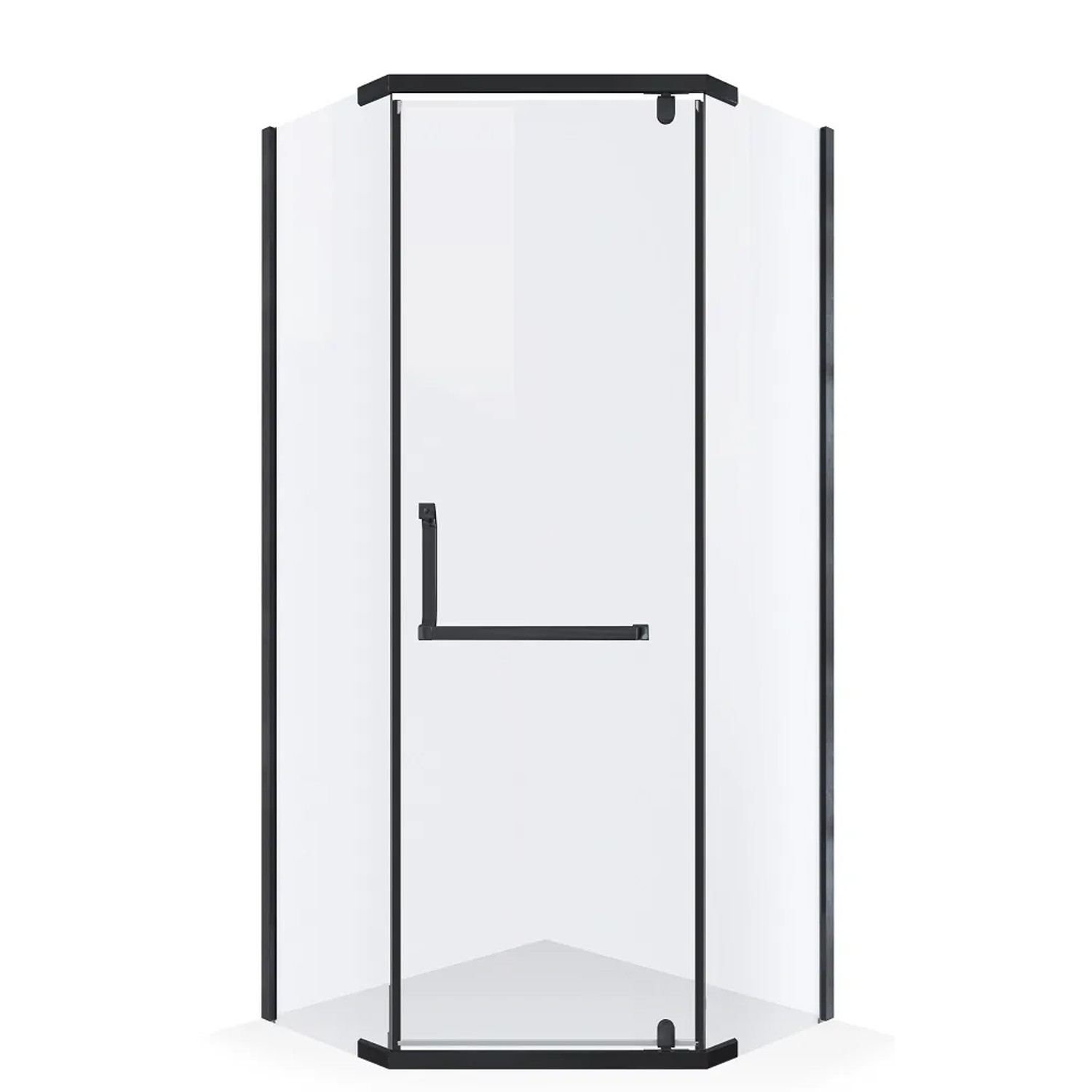 Durasan Kabina prysznicowa Diamond Black 90 czarna