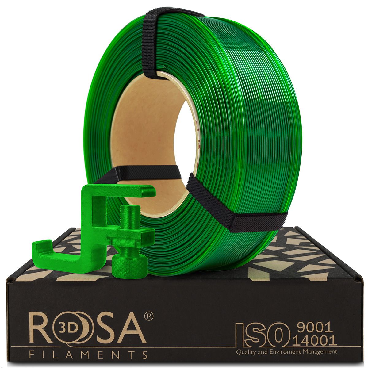 Filament 3D ReFill PCTG Green Transparent
