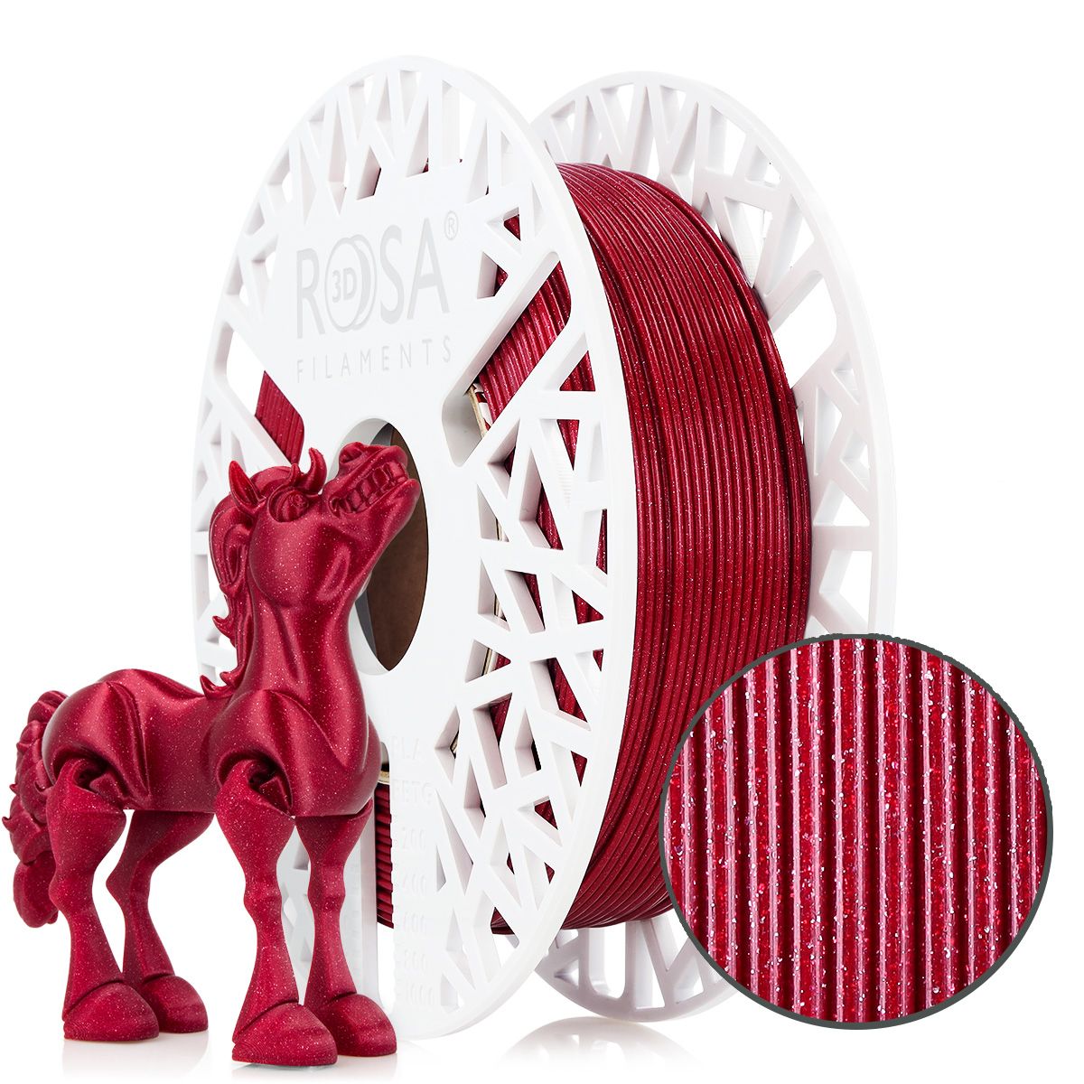 Filament 3D PLA Galaxy Red Wine