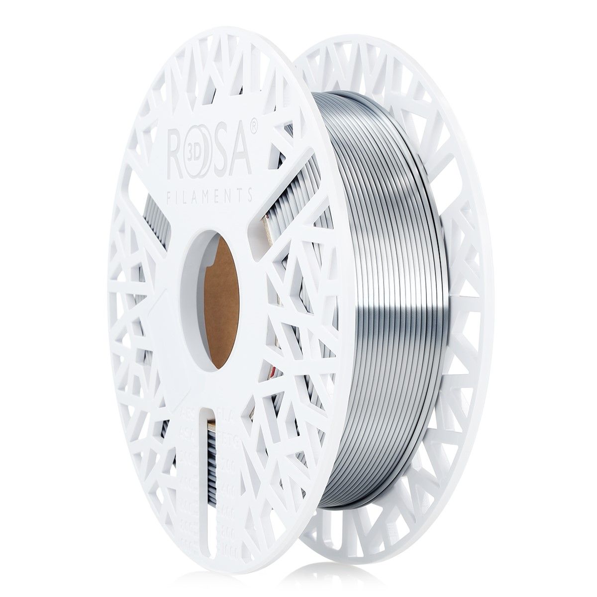 FILAMENT 3D PLA-Silk Silver 1,75mm 0,5kg