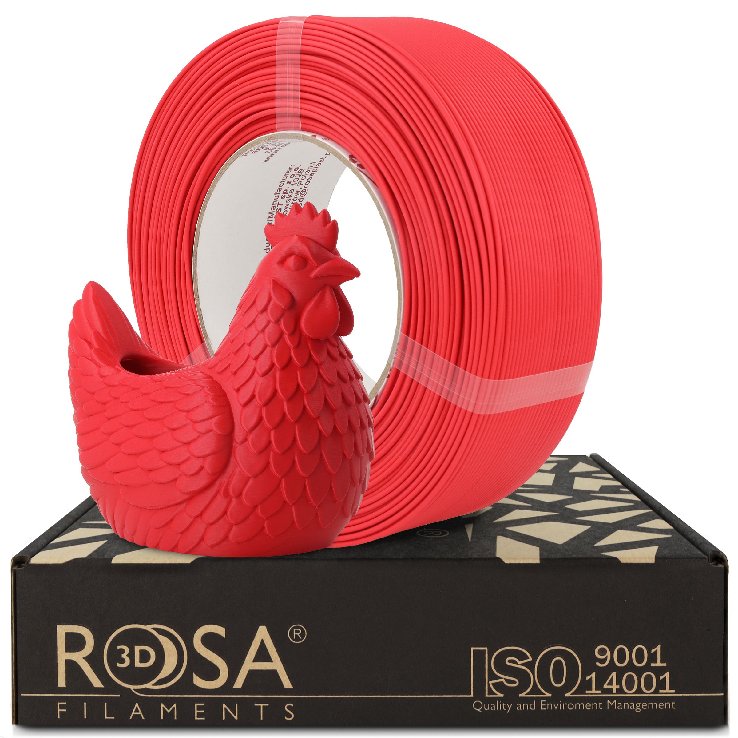 FILAMENT 3D ReFill PLA Speed Matt Raspberry Red 1,75mm 1kg