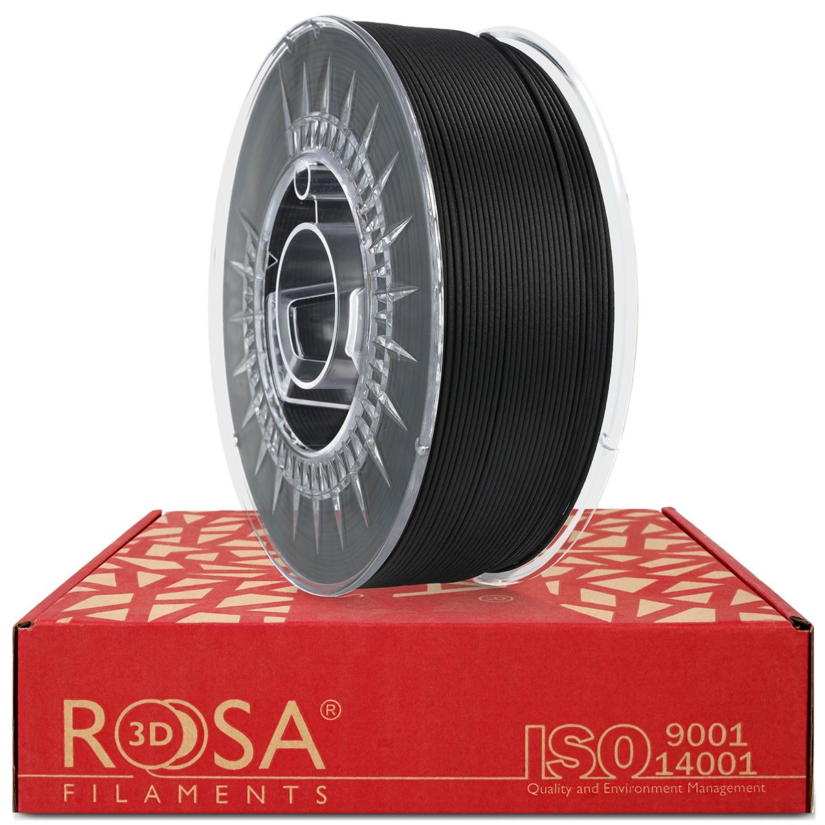 FILAMENT 3D ASA + 5Kevlar 1,75mm Black 1kg