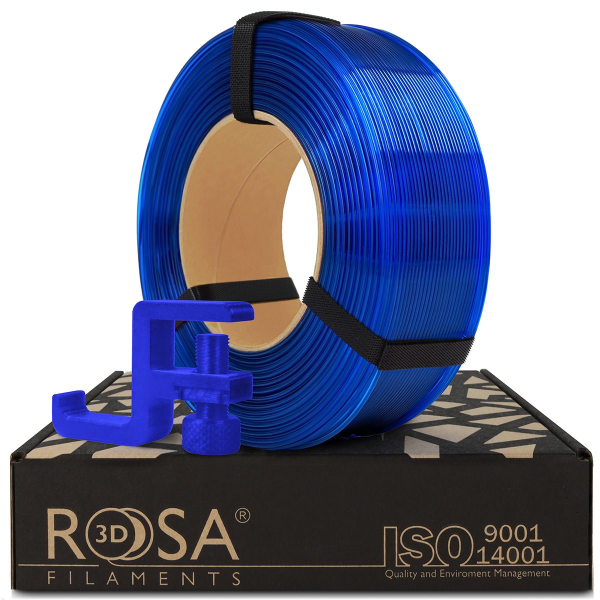 Filament 3D ReFill PCTG Blue Transparent