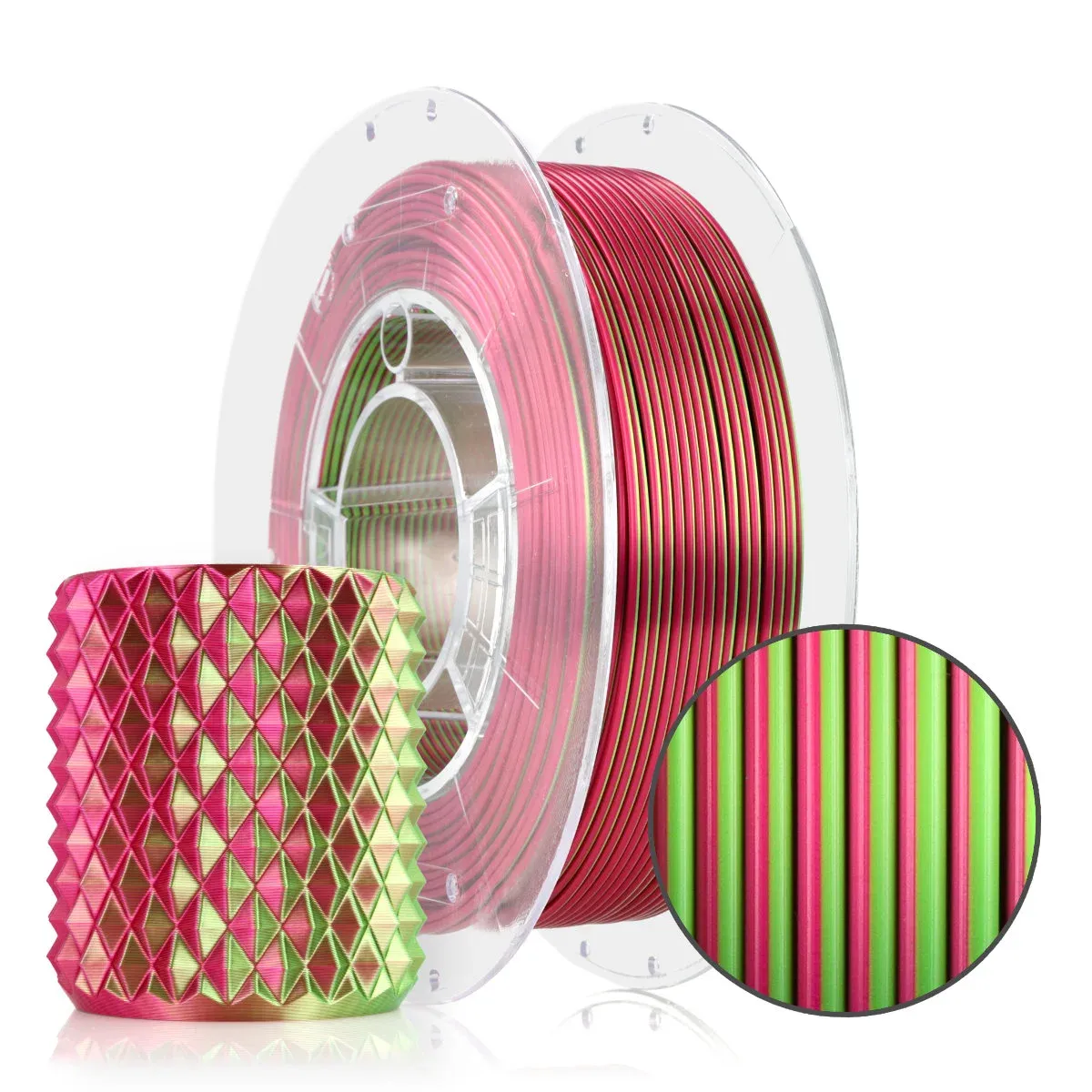Filament 3D PLA Magic Silk Dragon Fruit