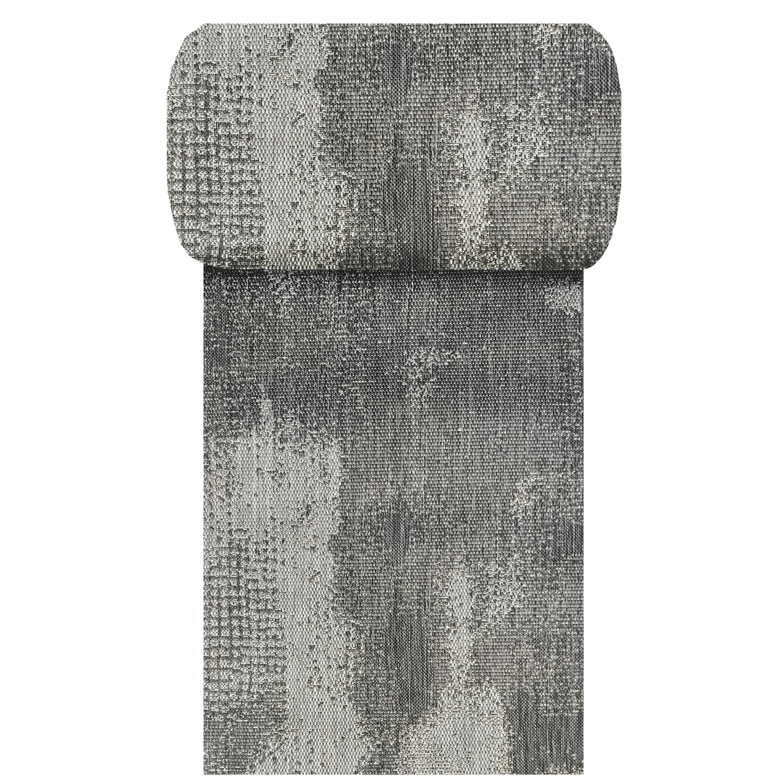 Nowoczesny chodnik sznurkowy OUTDOOR PATIO 10 - szary - szerokość od 60 cm do 120 cm