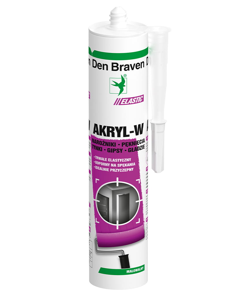 DEN BRAVEN LEKKA MASA AKRYL-W BIAŁY 300ML