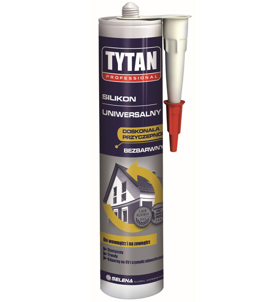 TYTAN SILIKON UNIWERSALNY BEZBARWNY 280ML