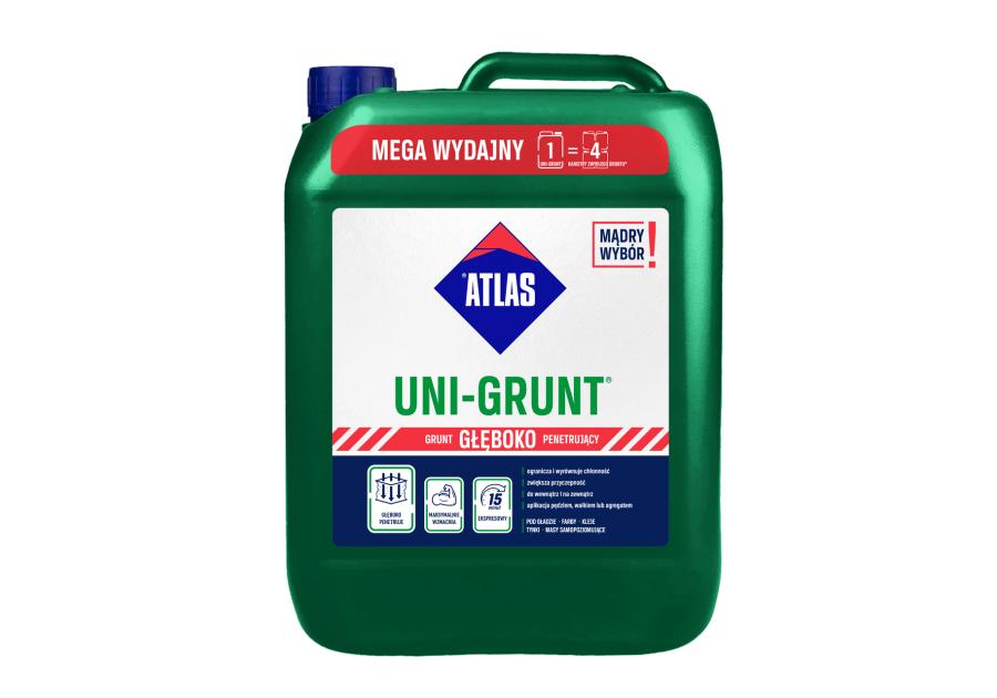 ATLAS UNIGRUNT 5L EMULSJA GRUNTUJĄCA SZYBKOSCHNĄCA