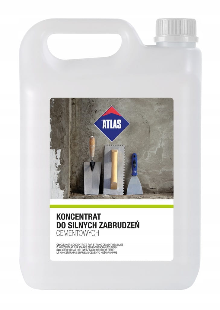ATLAS KONCENTRAT DO SILNYCH ZABRUDZEŃ CEMENTOWYCH 5L