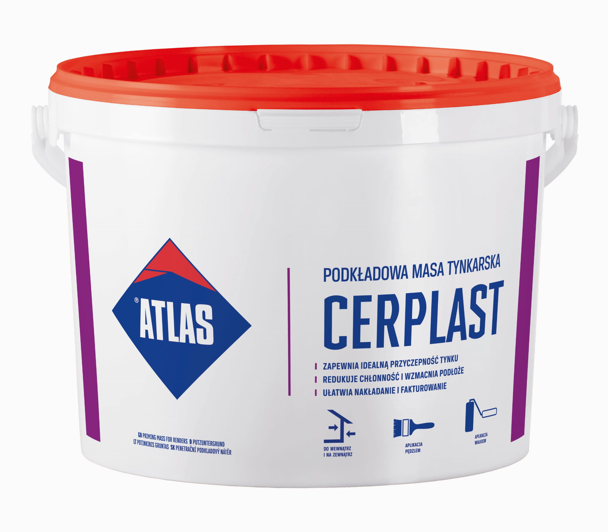 ATLAS CERPLAST 25KG - PODKŁADOWA MASA TYNKARSKA