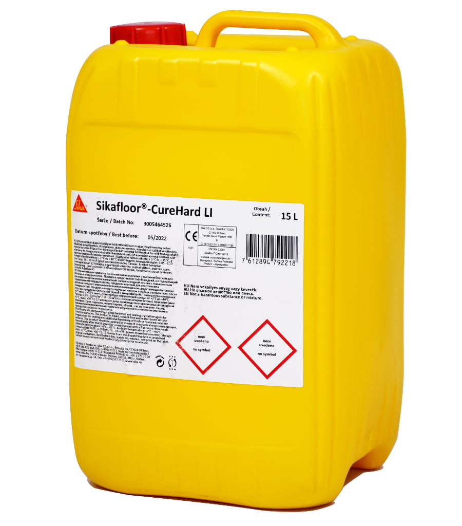 PREPARAT DO POWIERZCHNIOWEGO USZCZELNIANIA BETONU SIKAFLOOR CUREHARD LI 15L
