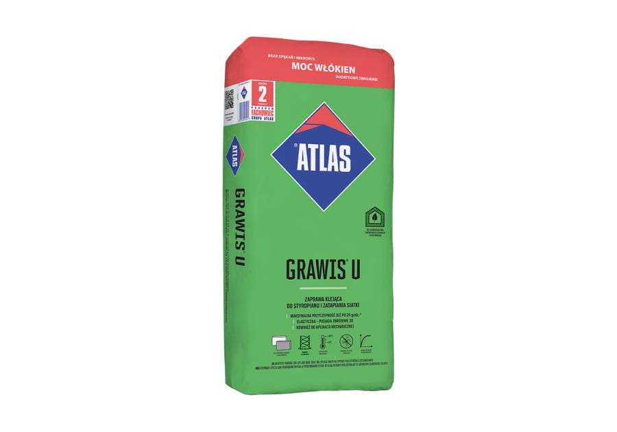 ATLAS KLEJ DO SIATKI GRAWIS U 25KG