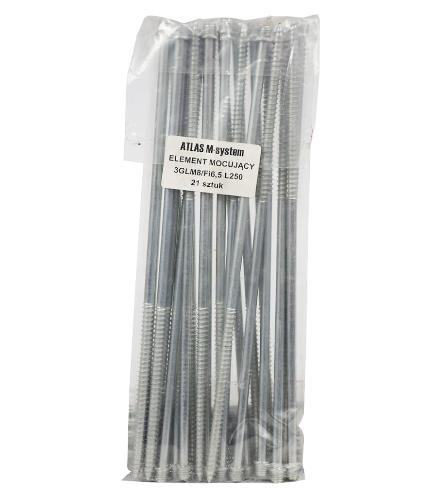 ATLAS ELEMENT M-SYSTEM PAKIET DWUGWINT M8/FI 6,5 L 250 (21SZT)