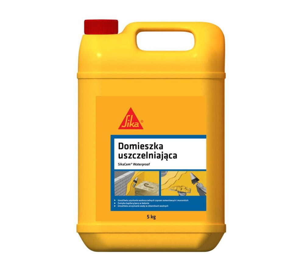 DOMIESZKA USZCZELNIAJĄCA SIKACEM WATERPROOF 5KG