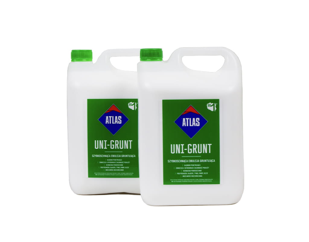 ATLAS UNIGRUNT 10 LITRÓW (2 x 5L) EMULSJA SZYBKOSCHNĄCA