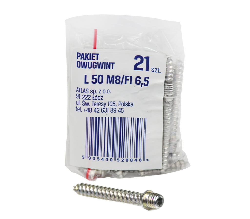 ATLAS ELEMENT M-SYSTEM PAKIET DWUGWINT M8/FI 6,5 L 50 (21SZT)