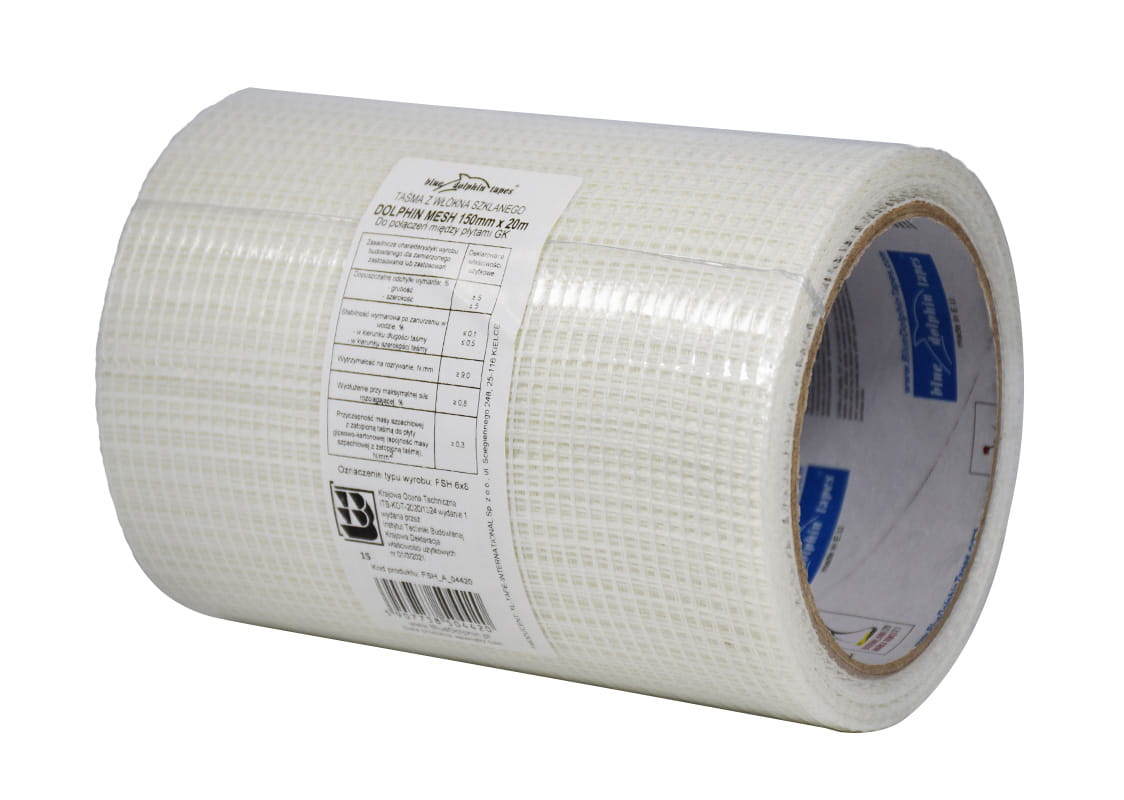 BLUE DOLPHIN TAŚMA REPERACYJNA Z WŁÓKNA SZKLANEGO 150MM X 20M