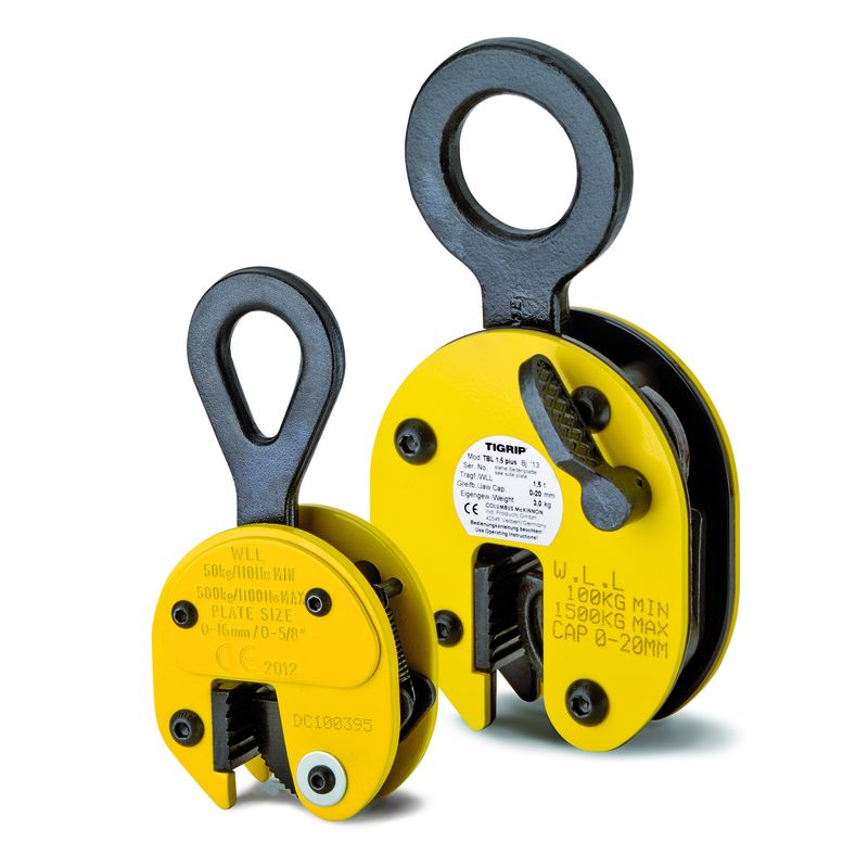 Yale Tigrip TBL/TBL plus - uchwyt zaciskowy do blach - TBL plus 1,5