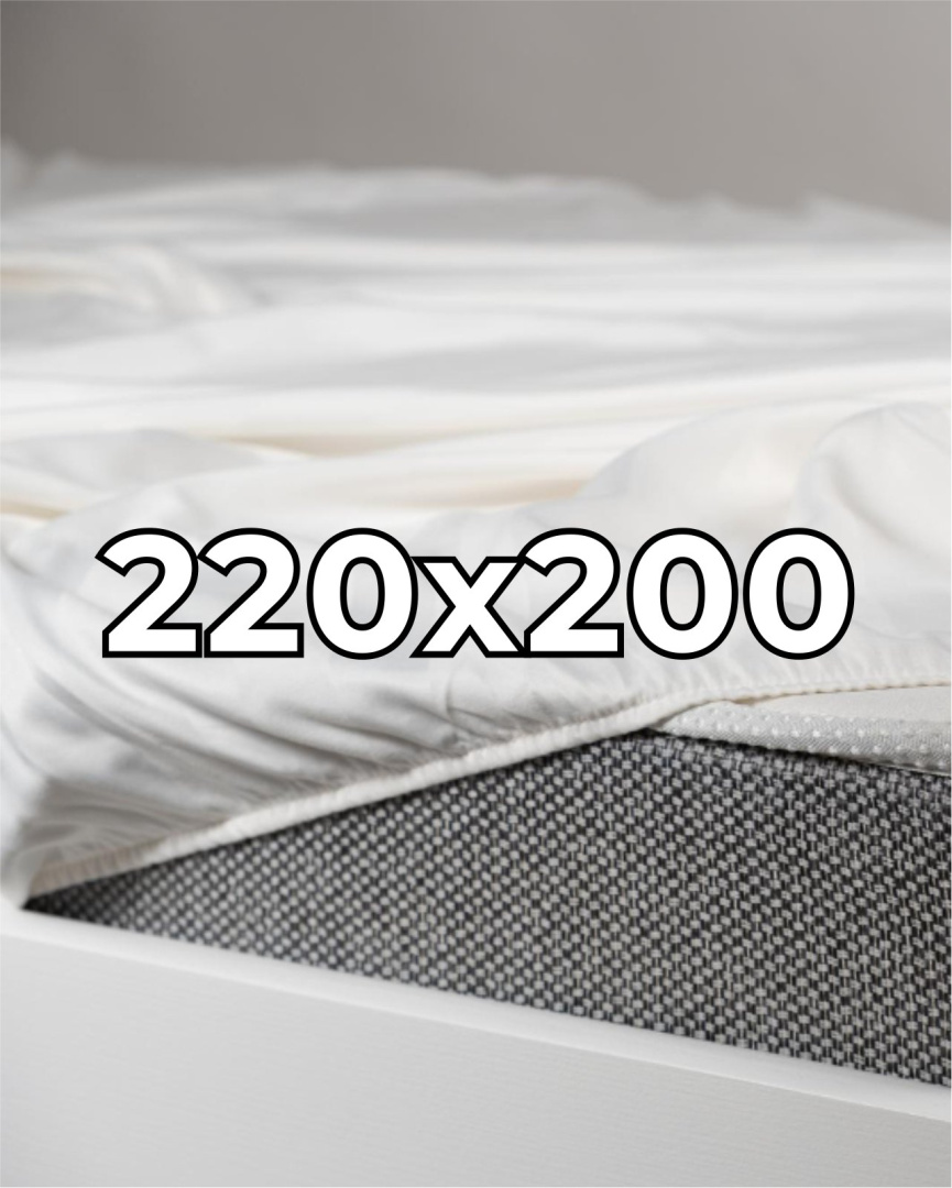 Prześcieradło hotelowe z gumką 220x200 cm Adamaszek 100% bawełna