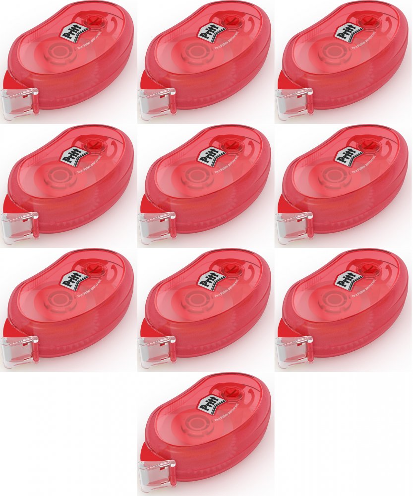 10x Klej Pritt compact permanent, w taśmie, 8.4mmx10m