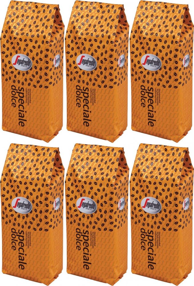 6x Kawa ziarnista Segafredo Speciale Dolce, 1kg