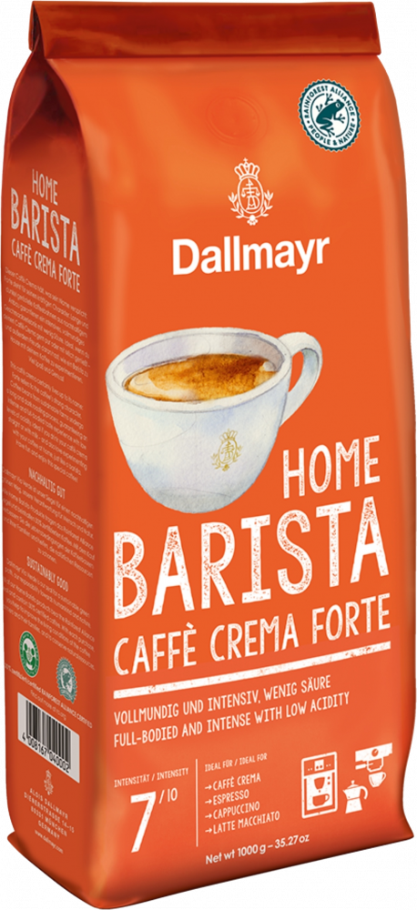 Kawa ziarnista Dallmayr Home Barista Crema Forte, 1kg