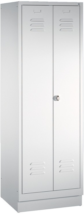 Szafa na środki czystości C+P, metal, 1800x610x500mm, jasnoszary