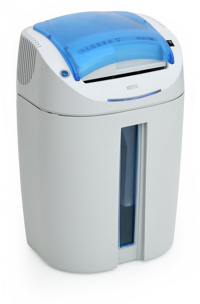 Niszczarka do papieru Kobra +2 CC2 ES, ścinek 1.9x13mm, 8 kartek, P-5/ O-1/ T-5/ E-4/ F-2 DIN, szary