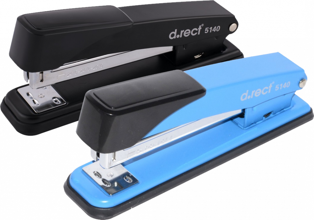 2x Zszywacz D.Rect 5140, do 50 kartek, mix kolorów