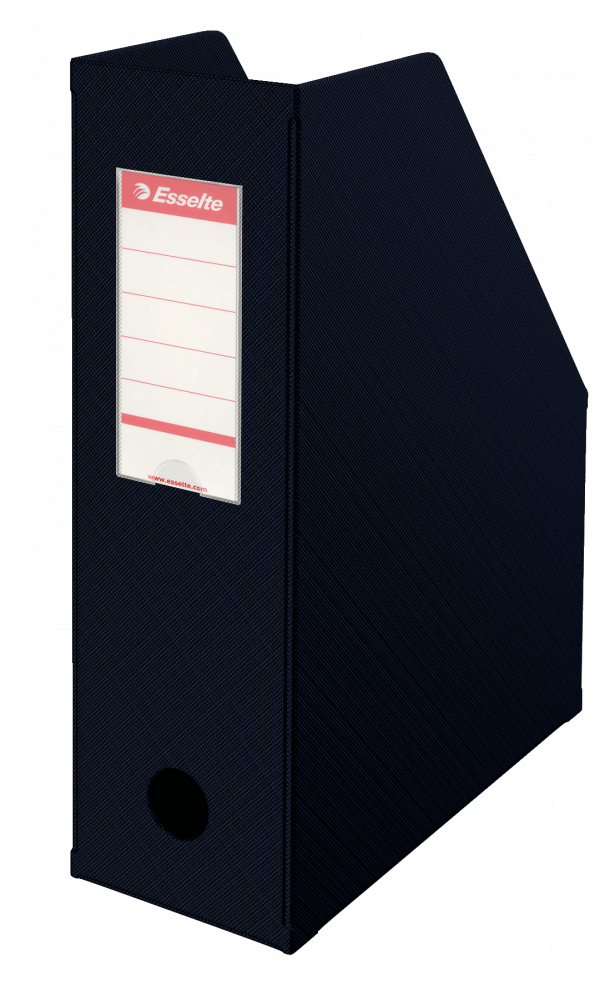 Organizer kartonowy na dokumenty Esselte Vivida, składany , A4, 70mm, do 700 kartek czarny