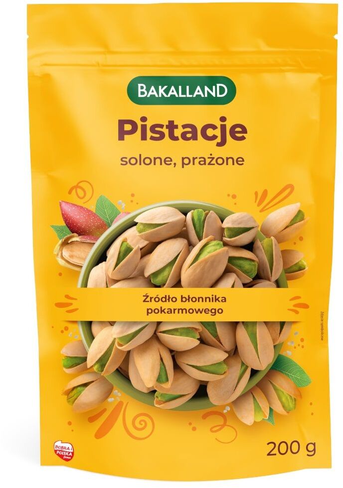 Pistacje prażone Bakalland, solone, 200g