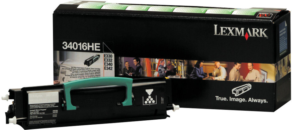 Toner Lexmark (34016HE), 6000 stron, black (czarny)