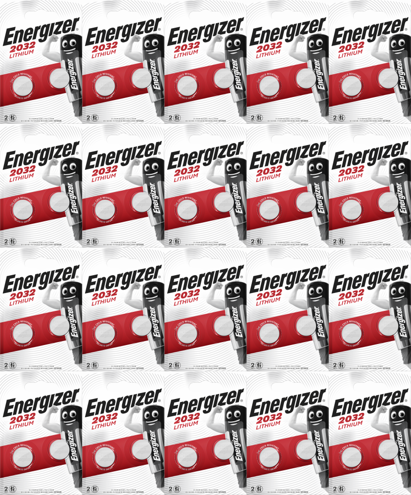 20x Bateria specjalistyczna Energizer, 3V, CR2032, 2 sztuki
